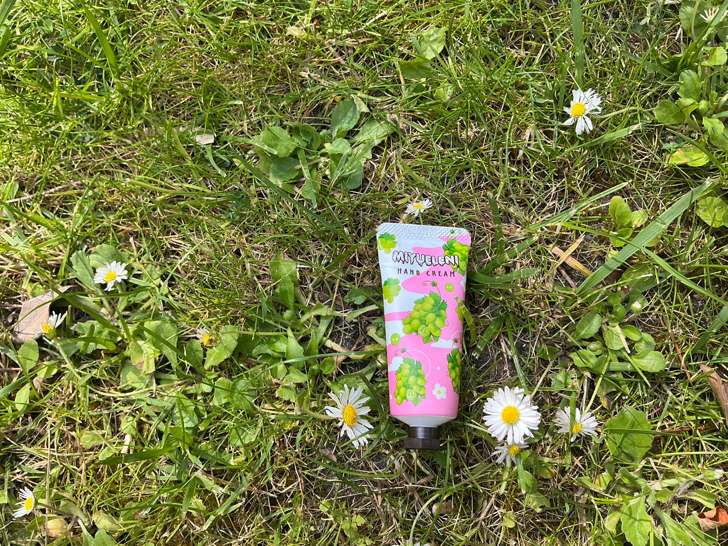 Crème pour les mains raisin