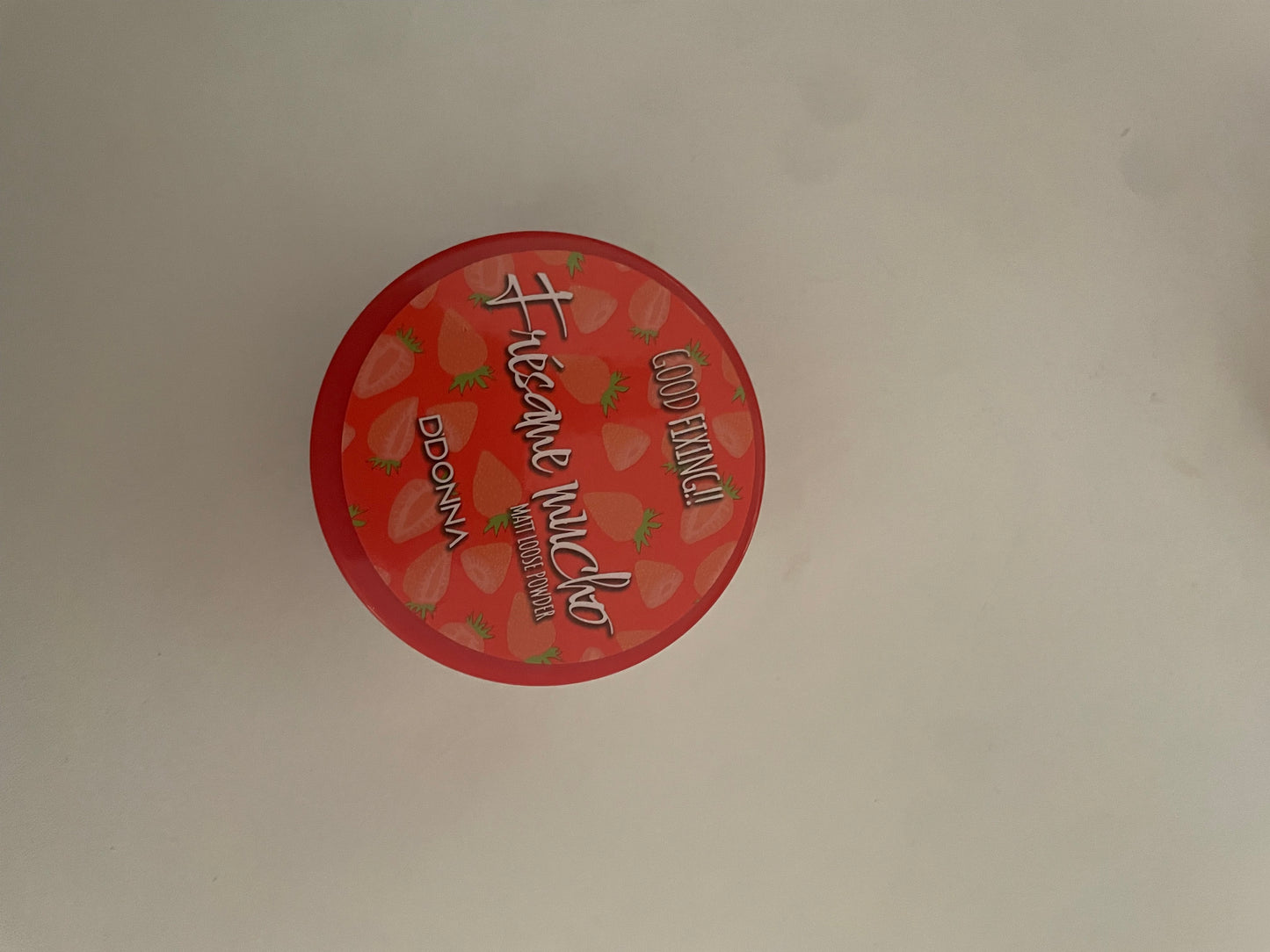 Poudre fraise