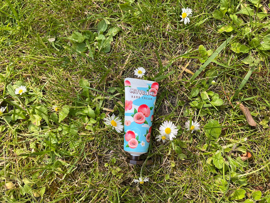 Crème pour les mains pêche